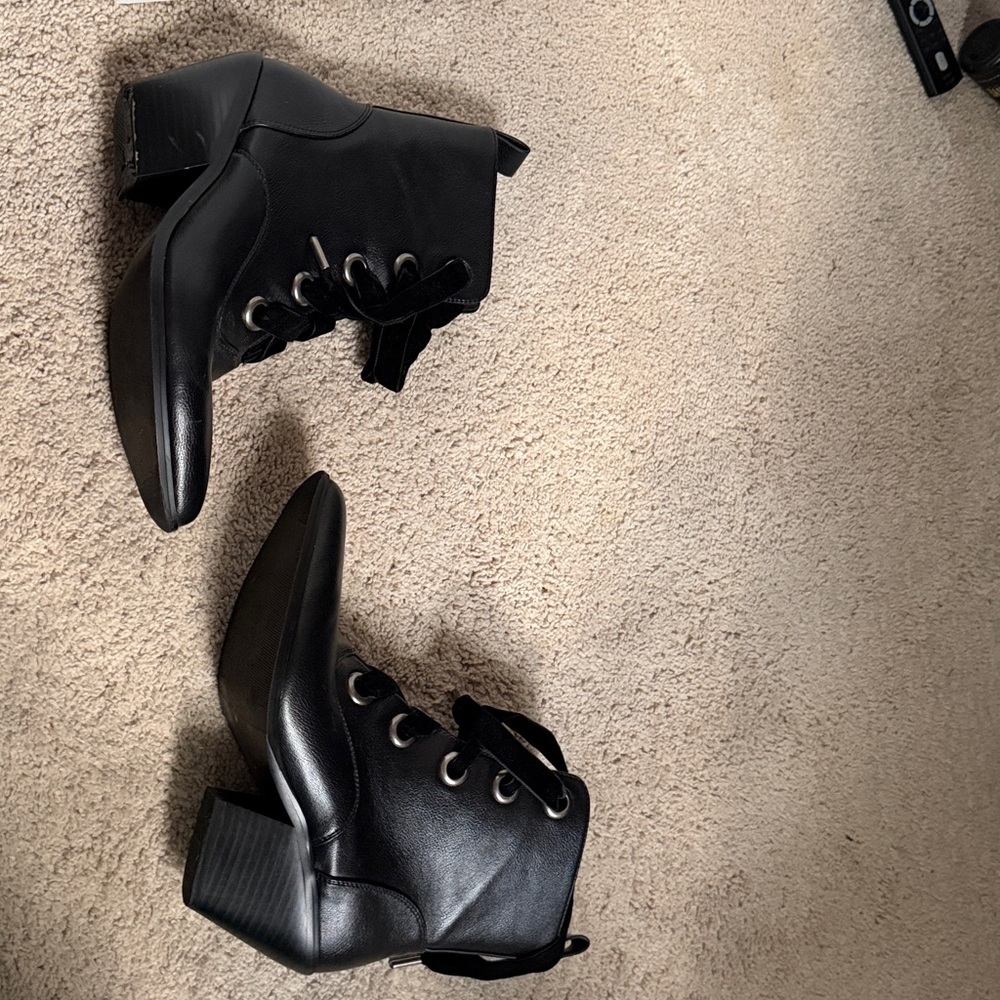 Dolls Kill / Widow Black Witchy Ways Ankle Boots